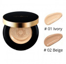 Skin Caring Blemish Balm Cushion #01 IVORY - Кушон для лица + сменный блок, тон Айвори, SPF 50