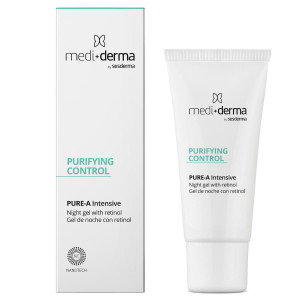 Medi+Derma / Purifying Control Pure-A Intensive Night Gel - Ночной cеборегулирующий гель с ретинолом, Годен до 05.2026 30 мл