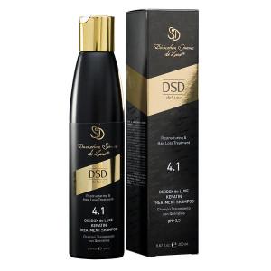 DSD De Luxe / Двойное действие Keratin Treatment Shampoo, 200 мл. - Восстанавливающий шампунь с кератином 200 мл