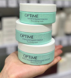 3 новые маски для лица от OPTIME уже в нашем каталоге